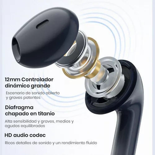 Haylou X1 Audífonos Inalámbrico Bt5.3 Half In-ear