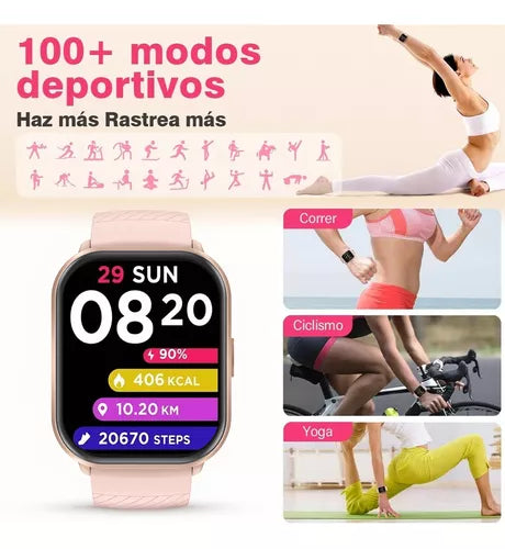 Smartwatch De 2 Pulgadas Auricular Bluetooth Smart