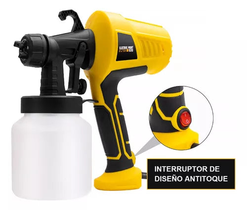 Pistolas De Pintura Eléctrica Portatil Profesional 500w