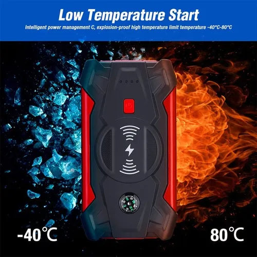 Arrancador de Batería Portátil Digital 39800mah para Auto y Coche