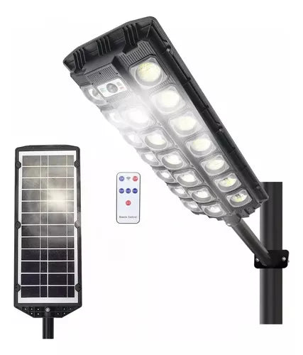Lámpara Solar 520led 700w Exterior Suburbana Alumbrado - Metacompras