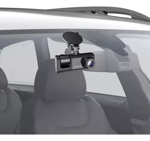 Cámara triple de 2 pulgadas con grabación en bucle y visión nocturna