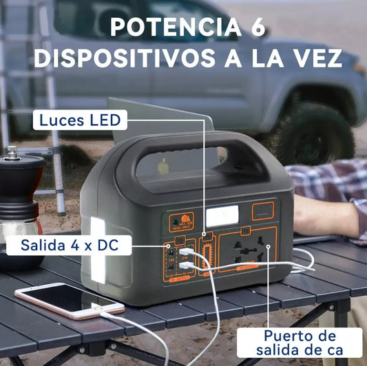 EstaciΓ³n de EnergΓa PortΓ‘til 150W para GeneraciΓ³n Solar en Exteriores