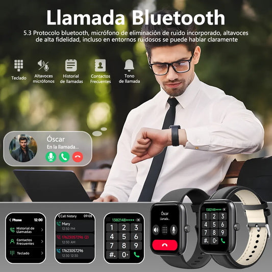Smartwatch Inteligente Bluetooth con Llamadas y Asistente Alexa - Metacompras