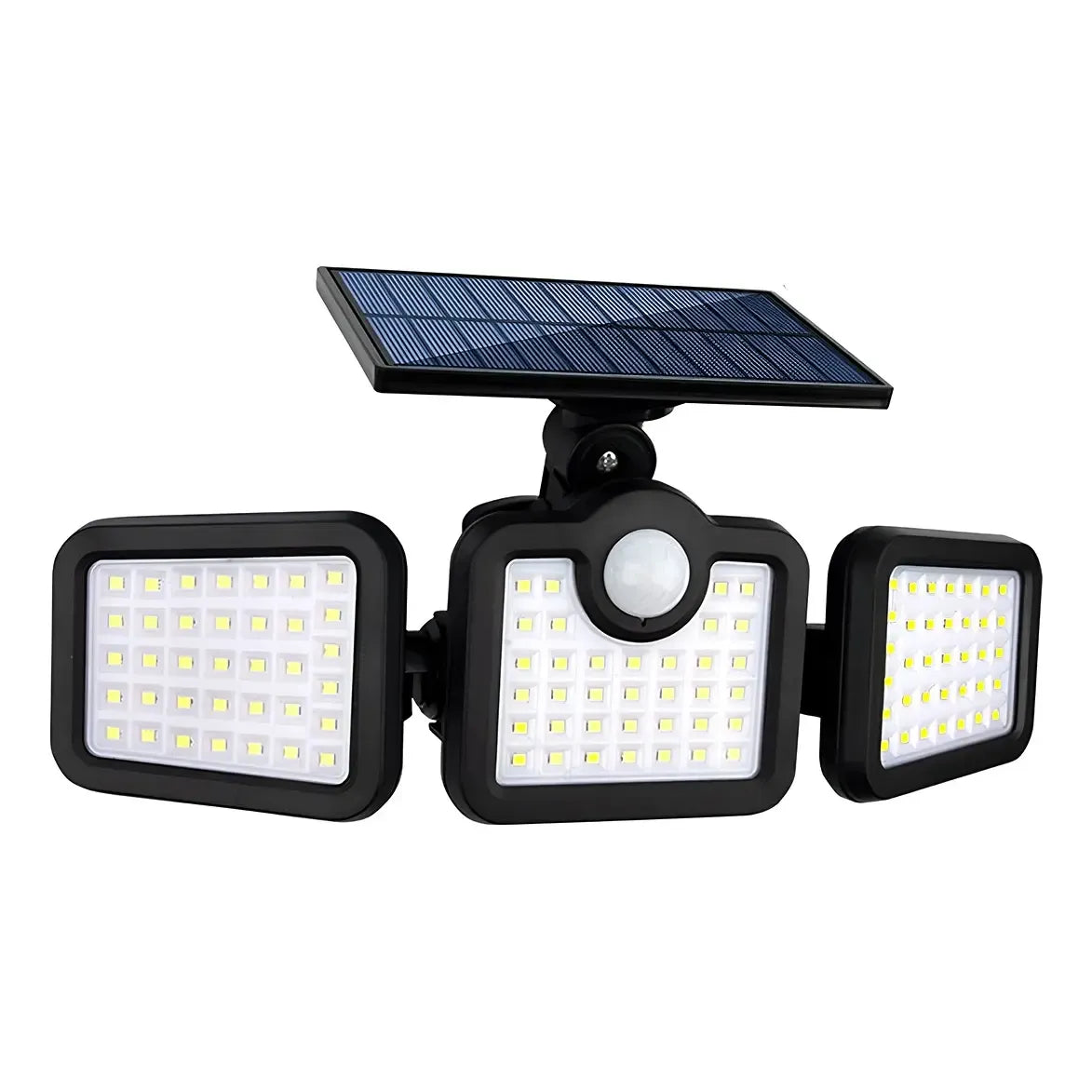 Lámpara Solar con Sensor de Movimiento y 108 LEDs para Exterior