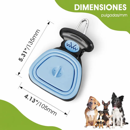 Pala para Recoger Popo de Perro con Bolsa y Transporte Fácil