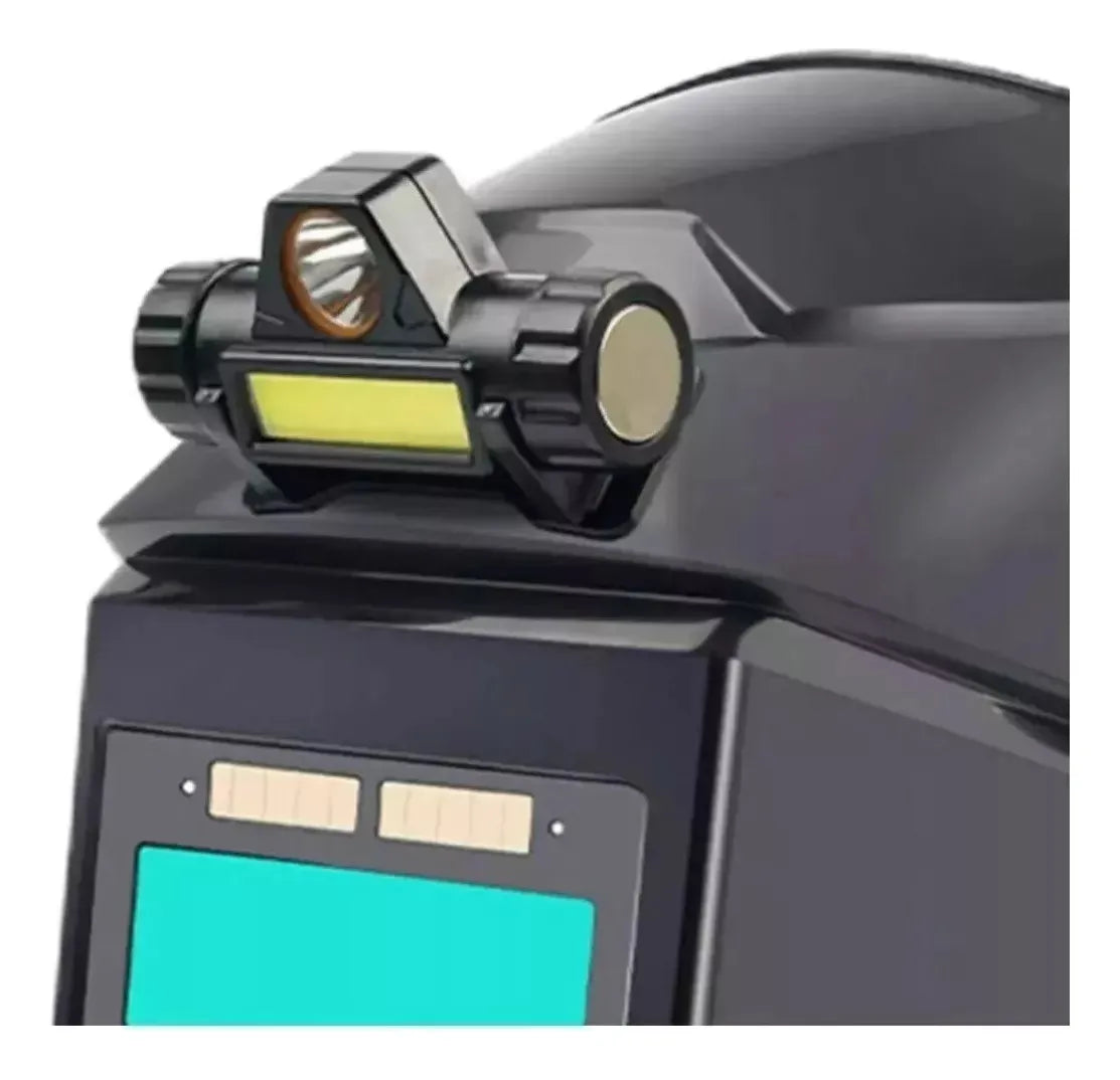 Careta de Soldar Industrial con Oscurecimiento Automático - Kit Completo - Metacompras