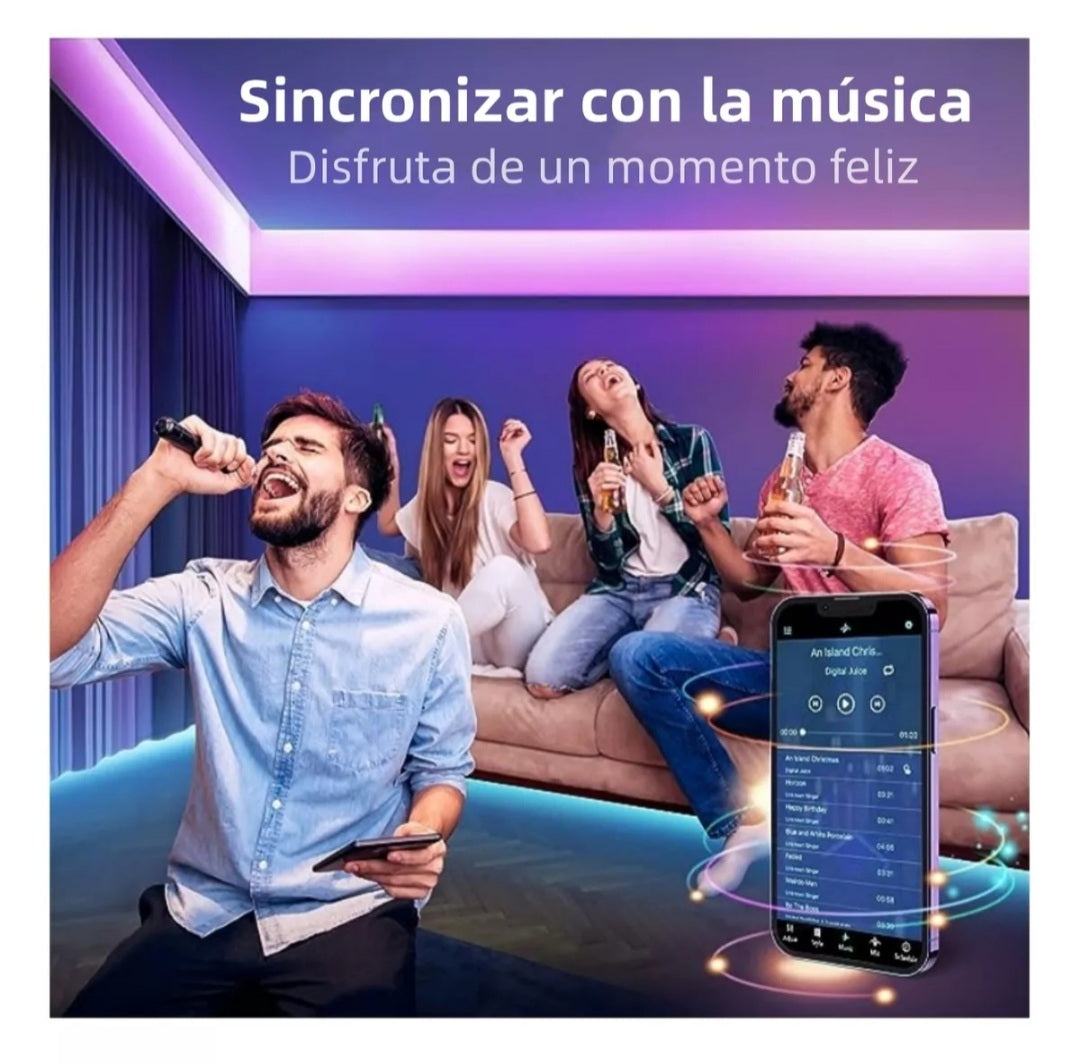 Tira Led RGB 5050 Wifi 20mts - Metacompras