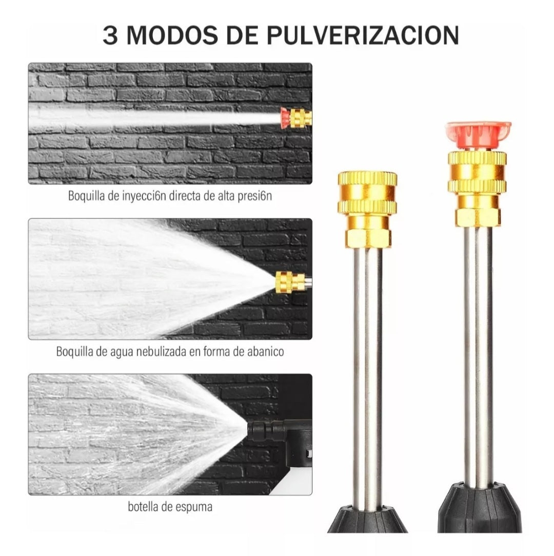 Hidrolavadora eléctrico de alta presión con filtro