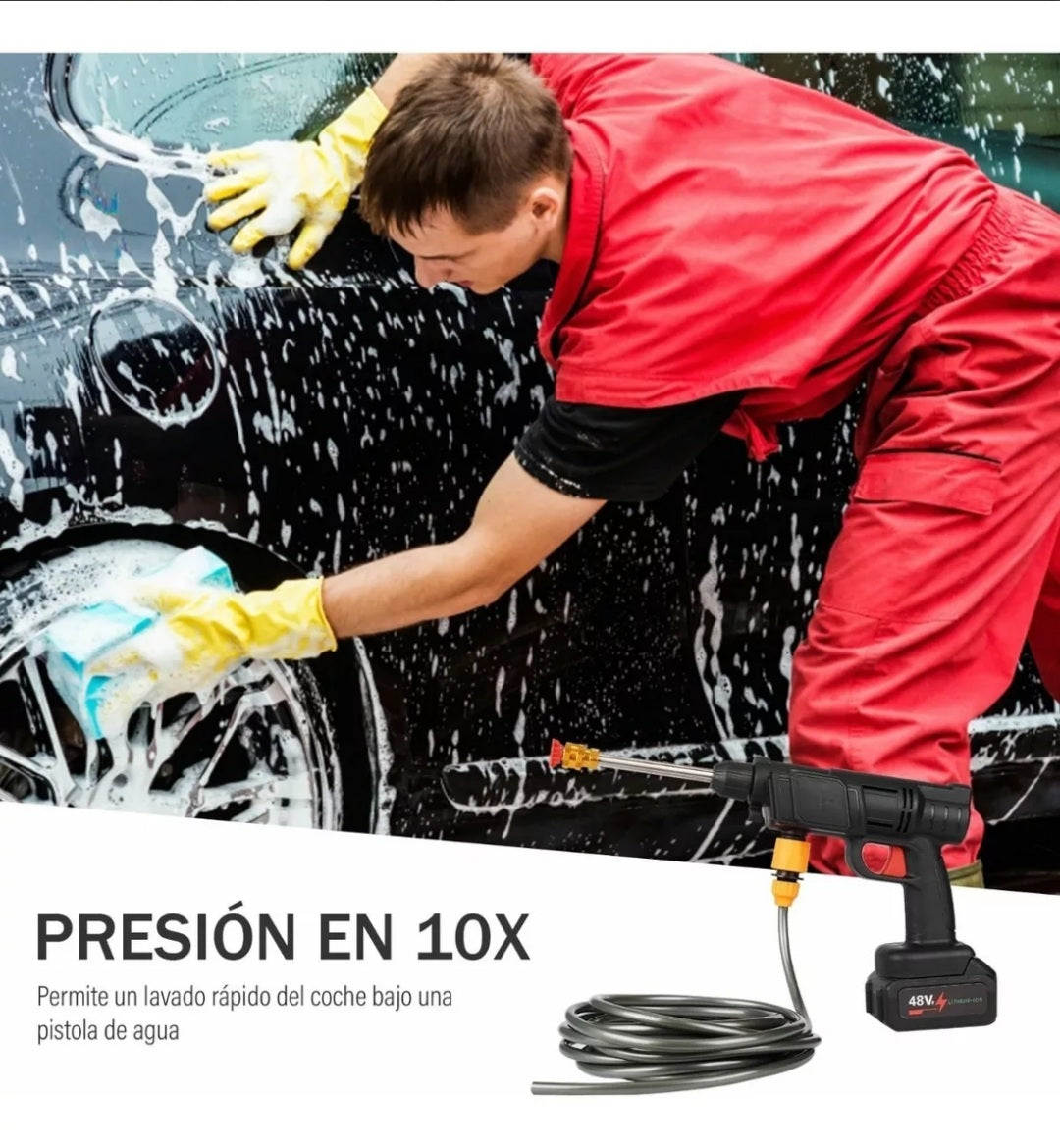Hidrolavadora eléctrico de alta presión con filtro
