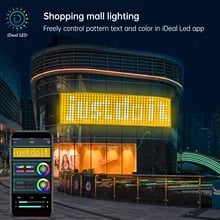 Cortina de Leds Inteligente con app y Resistente al Agua