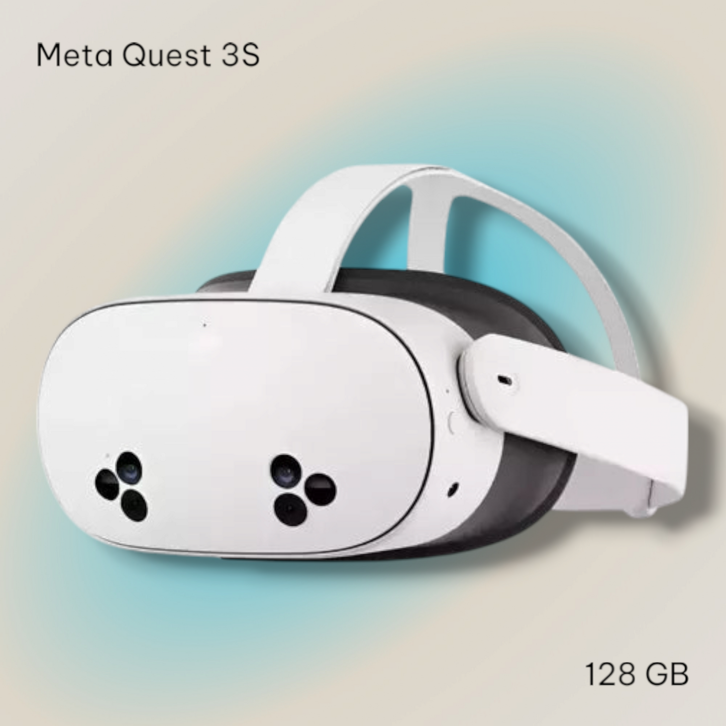 Lentes de realidad virtual Meta Quest 3S 128GB blanco