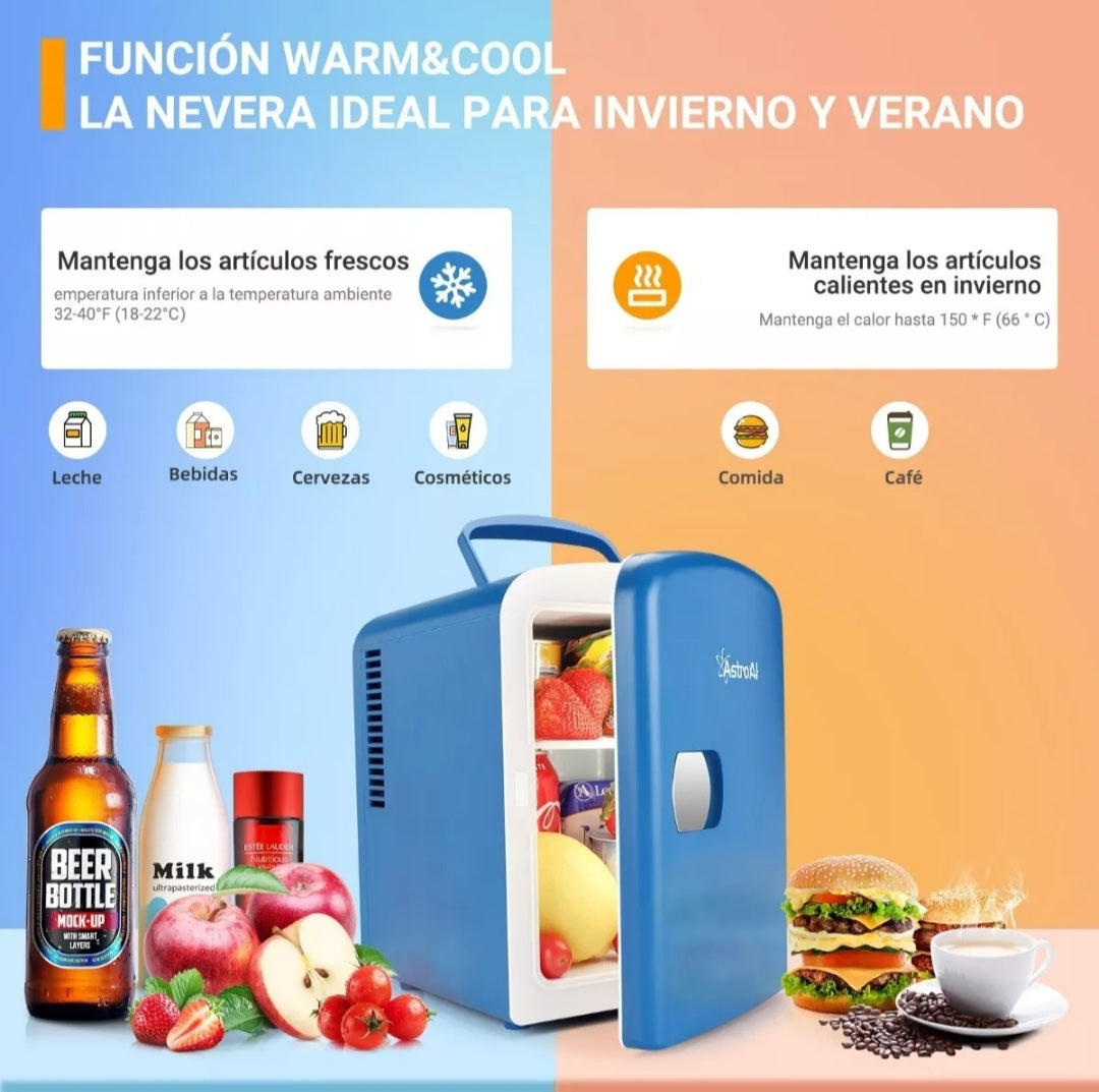 Frigobar portátil para auto u hogar enfría o calienta - Metacompras
