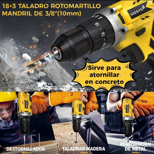 Taladro Rotomartillo 45nm SD21T0003 - Metacompras