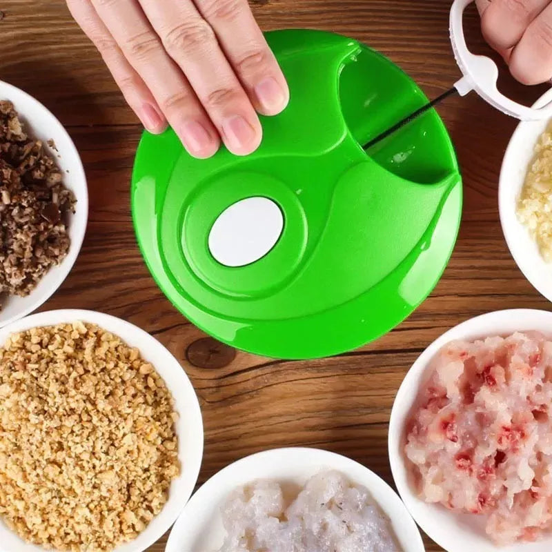 Picador Cortador Para Verduras Y Frutas Manual Food Chopper - Metacompras