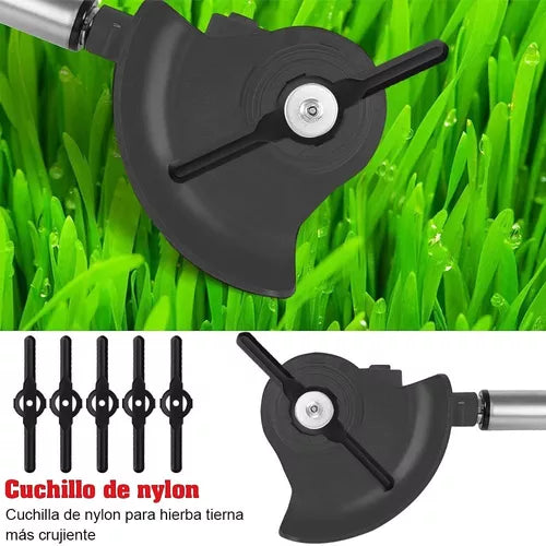 Desbrozadora Eléctrico Inalámbrico 850w Con 2 Baterías 42v - Metacompras