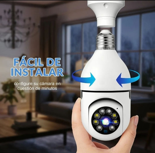 Foco Camara Wifi PTZ - Metacompras