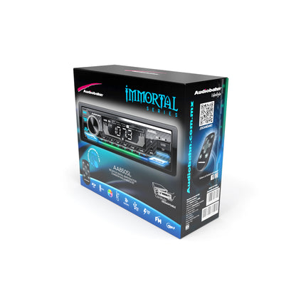 Autoestéreo Audobahn BT con Bluetooth y Ecualización Personalizada - Sonido Avanzado para Tu Vehículo