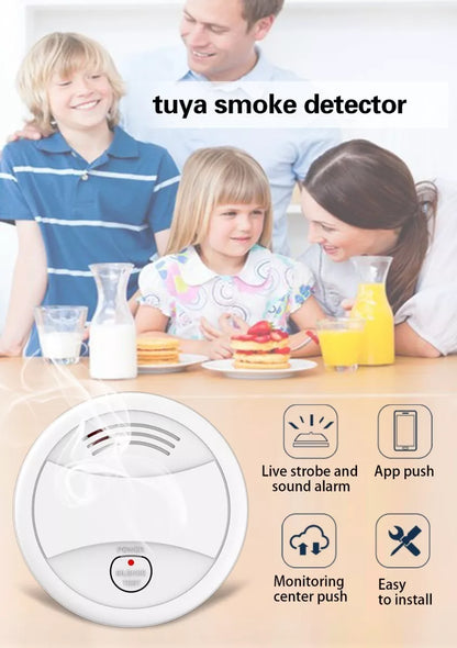 Detector De Humo Inteligente Smart Wifi Con Alexa/googlehome - Metacompras