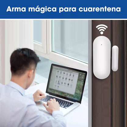 Sensor Inteligente Wifi Con Alarma De Seguridad Para Puertas - Metacompras