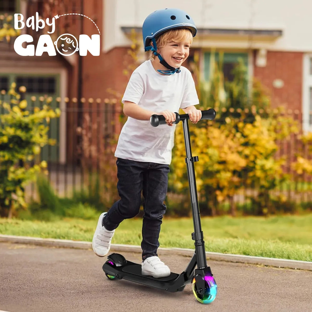 Scooter Infantil Eléctrico Plegable y Recargable para Diversión sin Límites - Metacompras