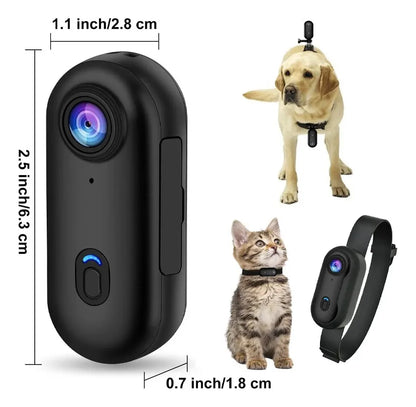 Cámara de Acción 4K Body Cam con Clip de Resorte para Aventuras