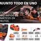 Gato Hidráulico Eléctrico 12v 5 Ton Kit Completo para Automóviles