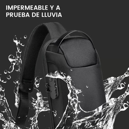 Bolso Bandoler De Pech Para Hom Con Puert De Carga Usb - Metacompras
