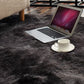 Alfombra Súper Suave De Piel Peluda Para Sala De Estar 160x2 - Metacompras