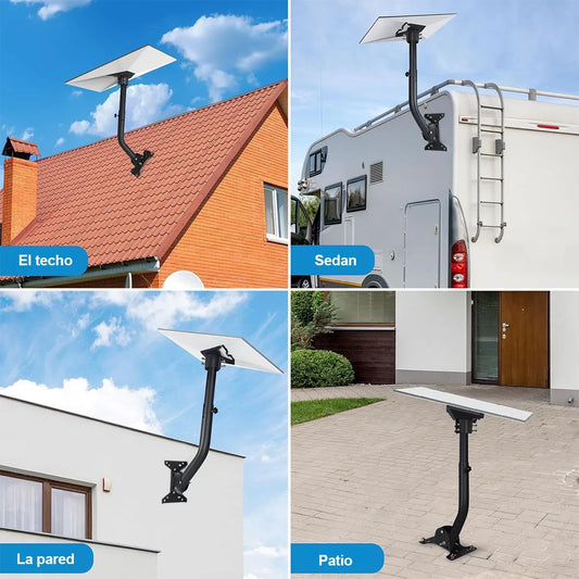 Cámara de Seguridad Solar Exteriores 4G con Sim, Color Blanco