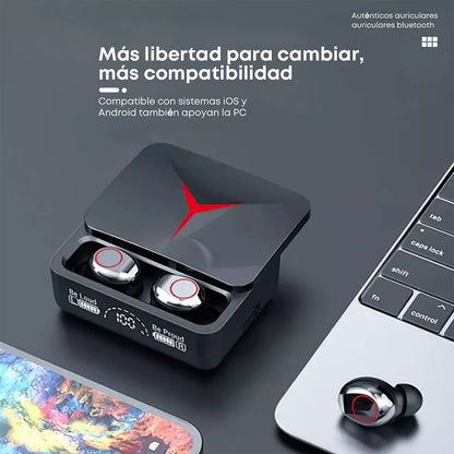 Auriculares M90 Pro Type C Slide Sports Inalámbricos - Metacompras