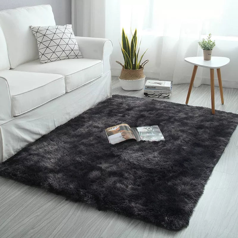 Alfombra Súper Suave de Piel Peluda 160x230 cm - Antideslizante y Absorbente