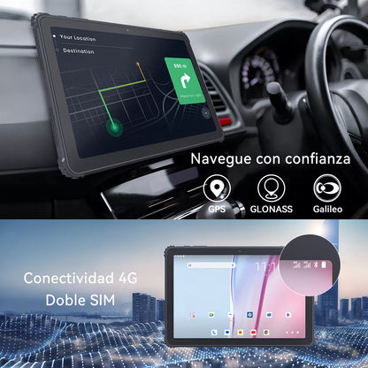 Tablet CUBOT Tab KingKong 10.1" Resistente IP68, 256GB y 8GB RAM