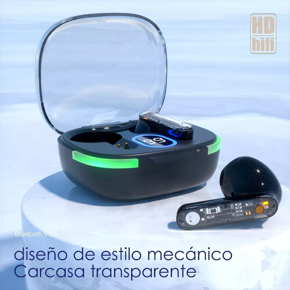 Auriculares Intrauditivos Bluetooth Para Música Gaming Ly80b - Metacompras