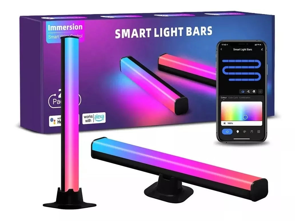 Barra Luz Led Inteligente Rgb Bluetooth Smartife
