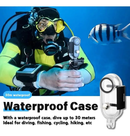 Cámara de Acción 4K Body Cam con Clip de Resorte para Aventuras