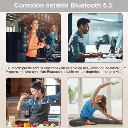 Auricular Audífonos Inalámbricos Bluetooth De Transparente - Metacompras