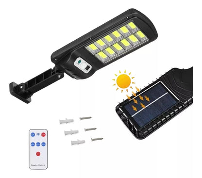 Lampara Led Solar Suburbana Exterior Luminaria - Metacompras