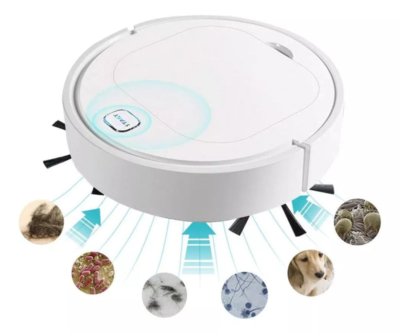Aspiradora Robot Automática Inteligente Recargable - Metacompras