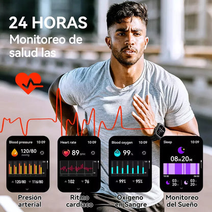 Reloj Smartwatch Inteligente Cubot X1 con Pantalla AMOLED, Larga Duración y Resistencia al Agua