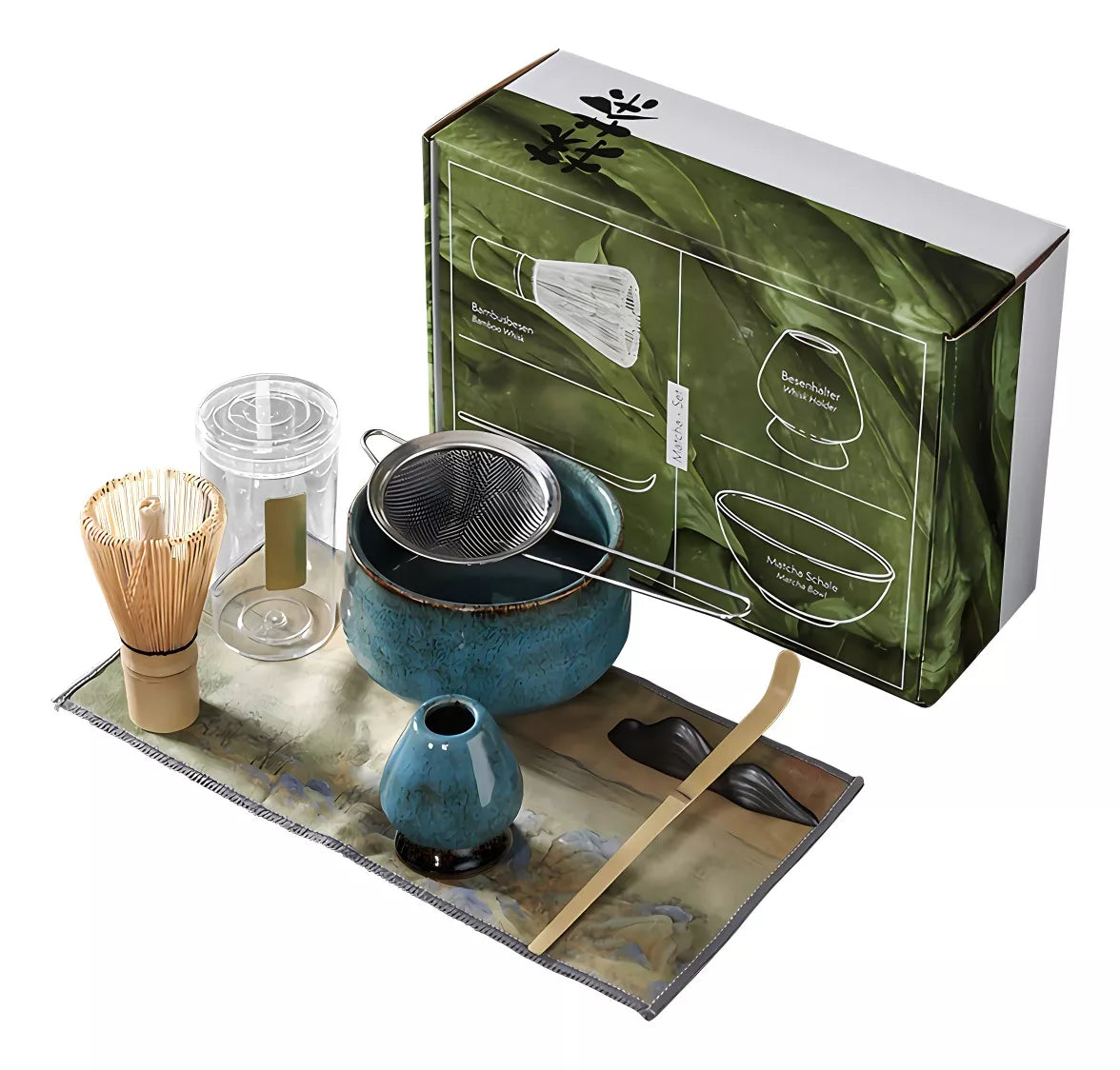 Kit Completo de Té Matcha Japonés - Experiencia Ceremonial Auténtica