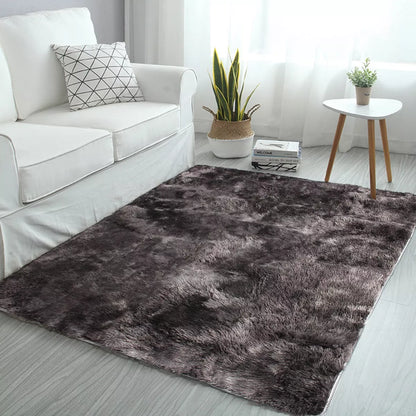 Alfombra Súper Suave De Piel Peluda Para Sala De Estar 160x2 - Metacompras