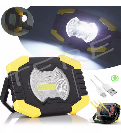 Lámpara De Camping Led Portátil Solar Lámpara Recargable - Metacompras
