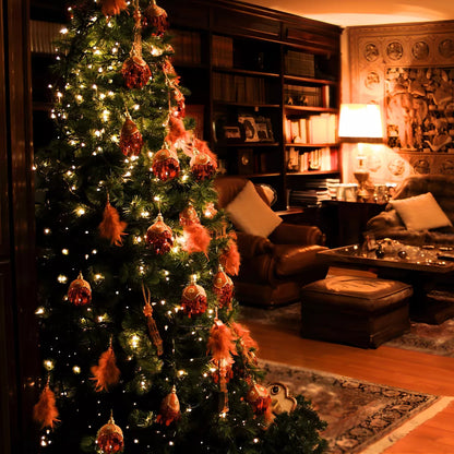 Árbol de Navidad 1.8M con 900 Ramas Frondosa Fantástica