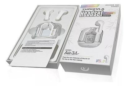 Auricular Audífonos Inalámbricos Bluetooth De Transparente - Metacompras