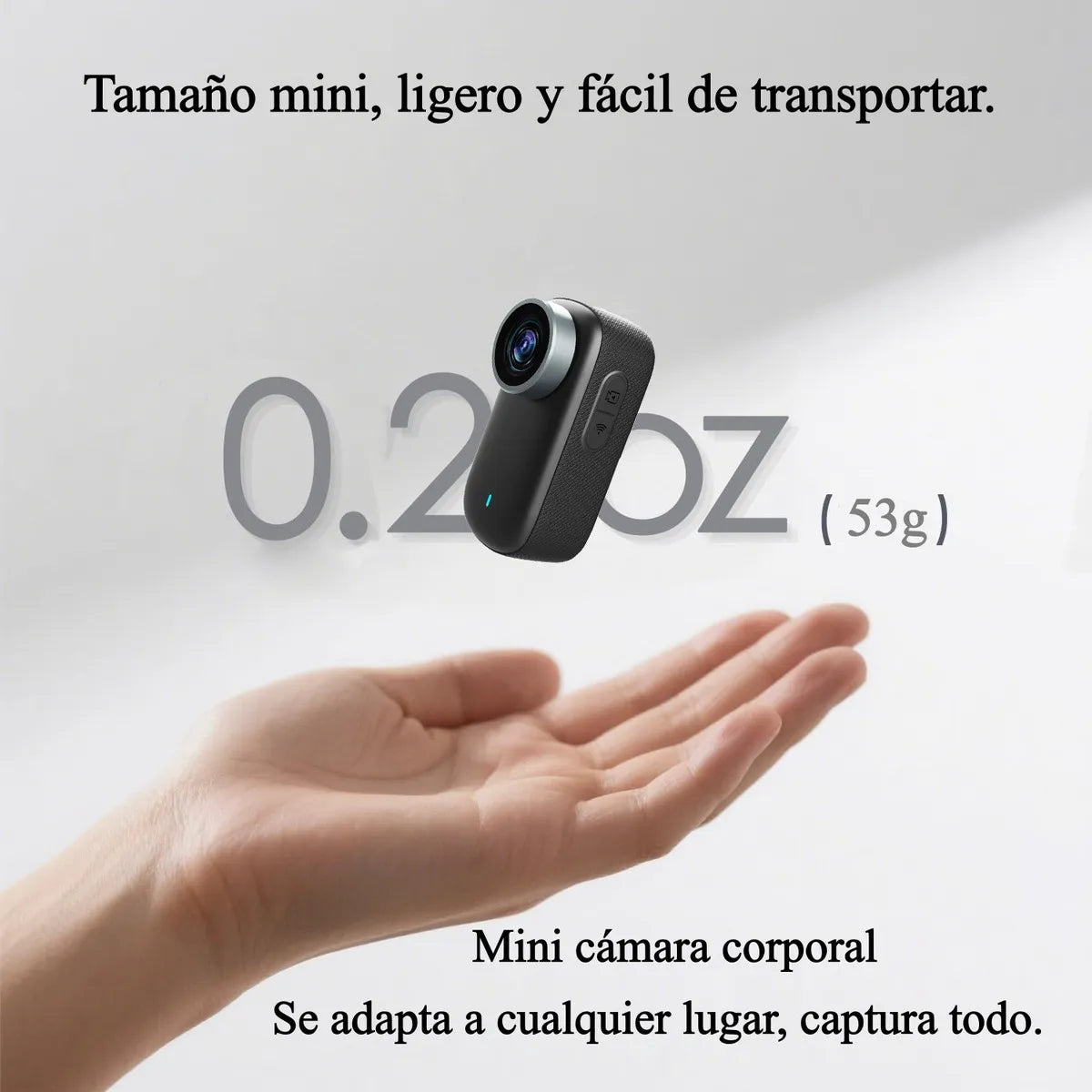 Cámara de Acción Mini Impermeable Wifi 1000mAh para Mascotas