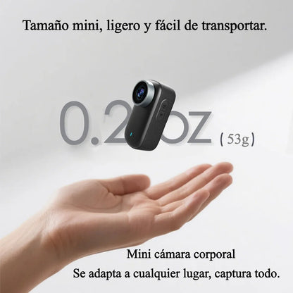Cámara de Acción Mini Impermeable Wifi 1000mAh para Mascotas