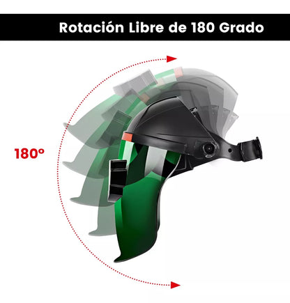 Careta Para Soldar Con Oscurecimiento Automático, Pantalla - Metacompras
