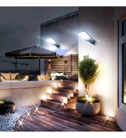 Lampara Led Solar Suburbana Exterior Luminaria - Metacompras