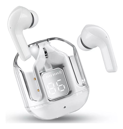 Auricular Audífonos Inalámbricos Bluetooth De Transparente - Metacompras